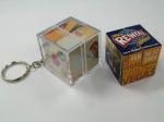 Clear Cube Keyring Box, Magic Cubes, Gifts