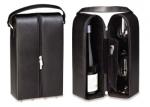 Two Bottle Wine Tote, Leather Wine Totes